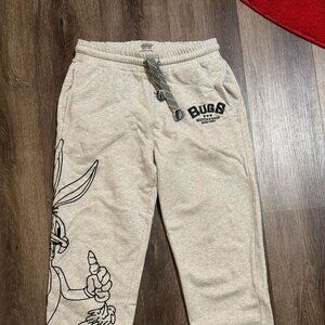 Limited Edition Scotch and Soda Embroyed Bugz Bunny Sweatpants (Size Medium)